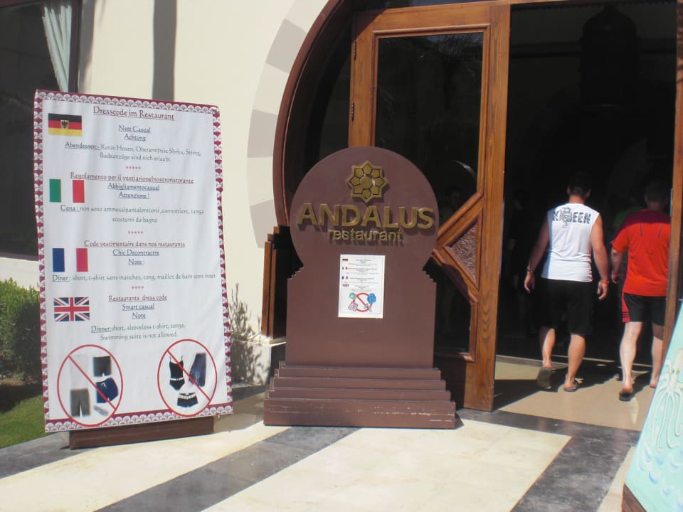 Eingang Restaurant Stella Beach Resort & Spa Makadi Bay