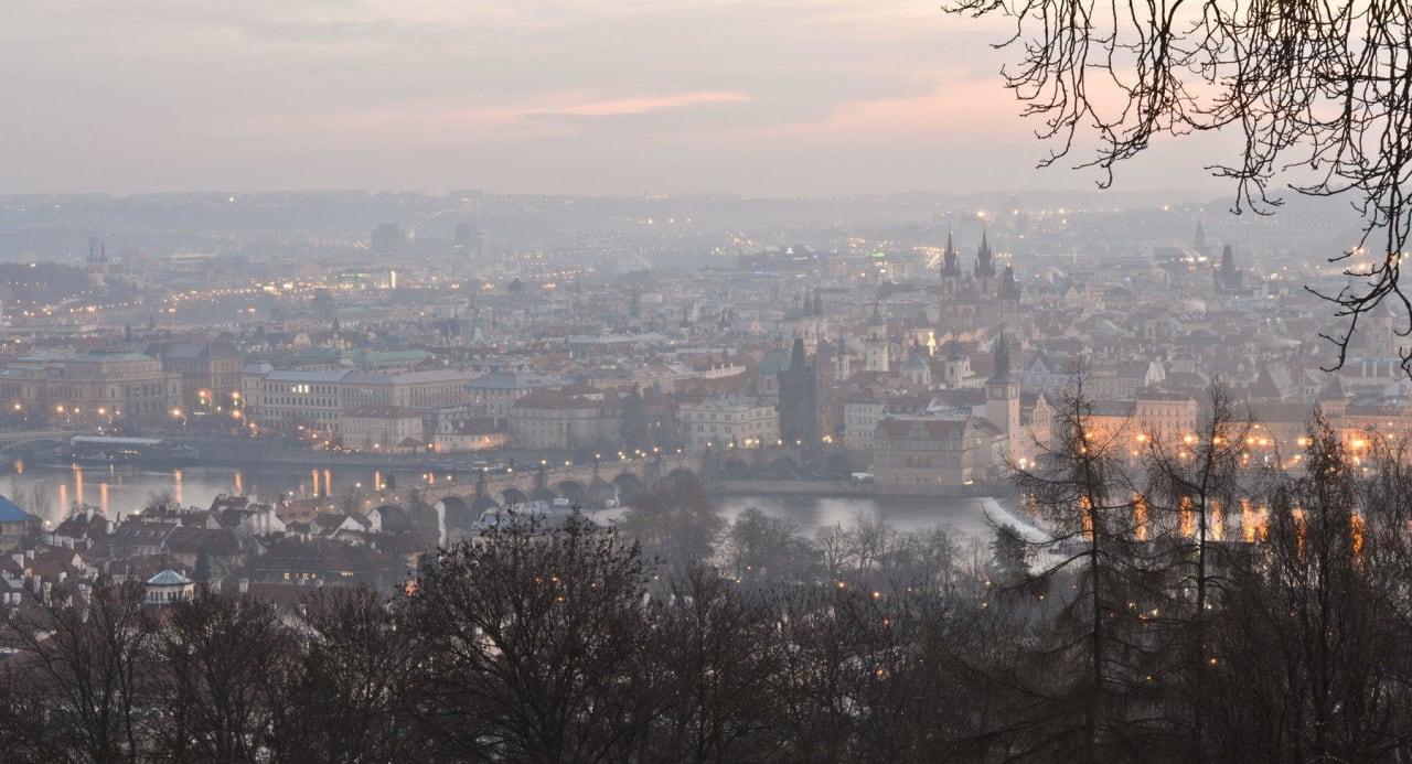 Вид из номера Hotel Nebozizek