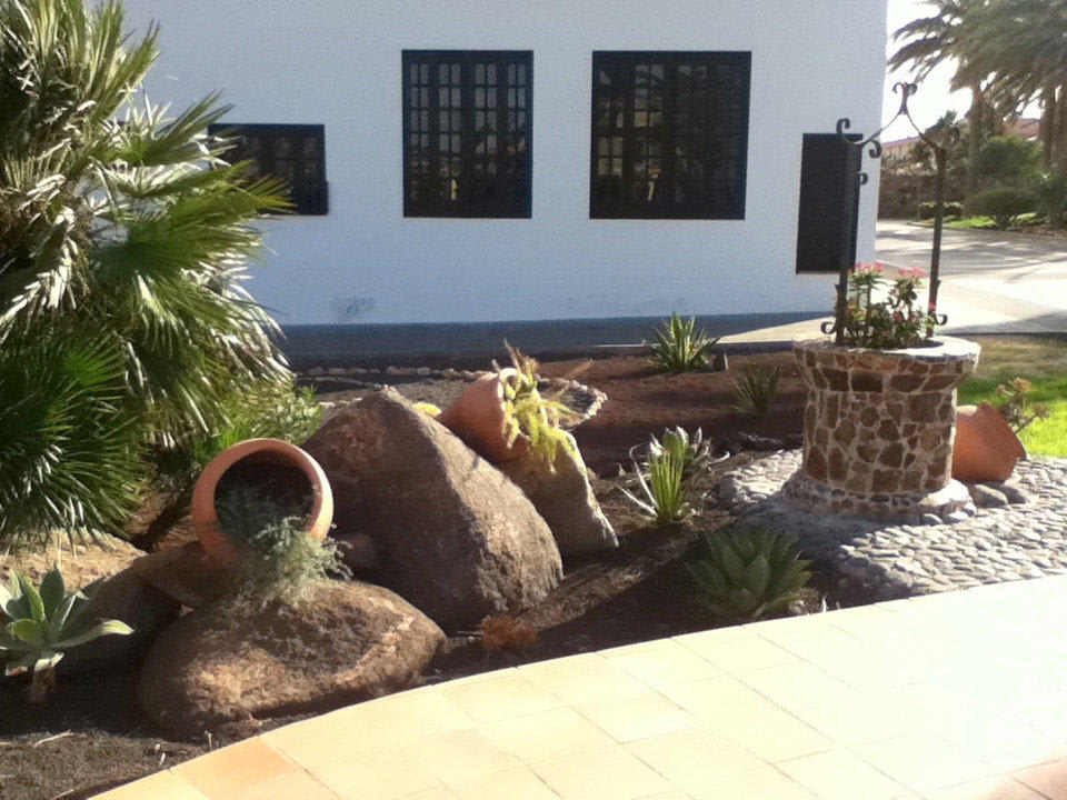 Gartenanlage beim Wellnessbereich Aldiana Club Fuerteventura