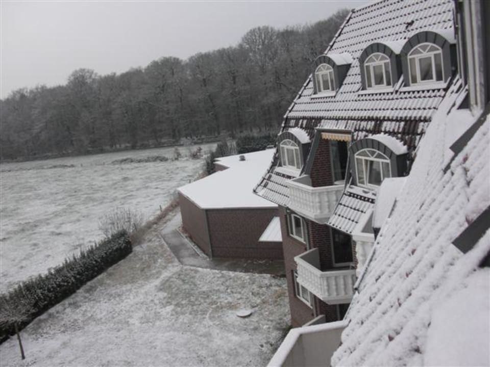 Blick vom Balkon Upstalsboom Varel-Dangast