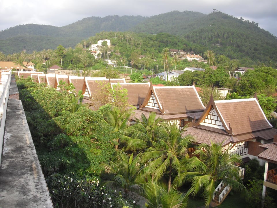 Anlage vom Dach des Hotels Thai Ayodhya Villas & Spa