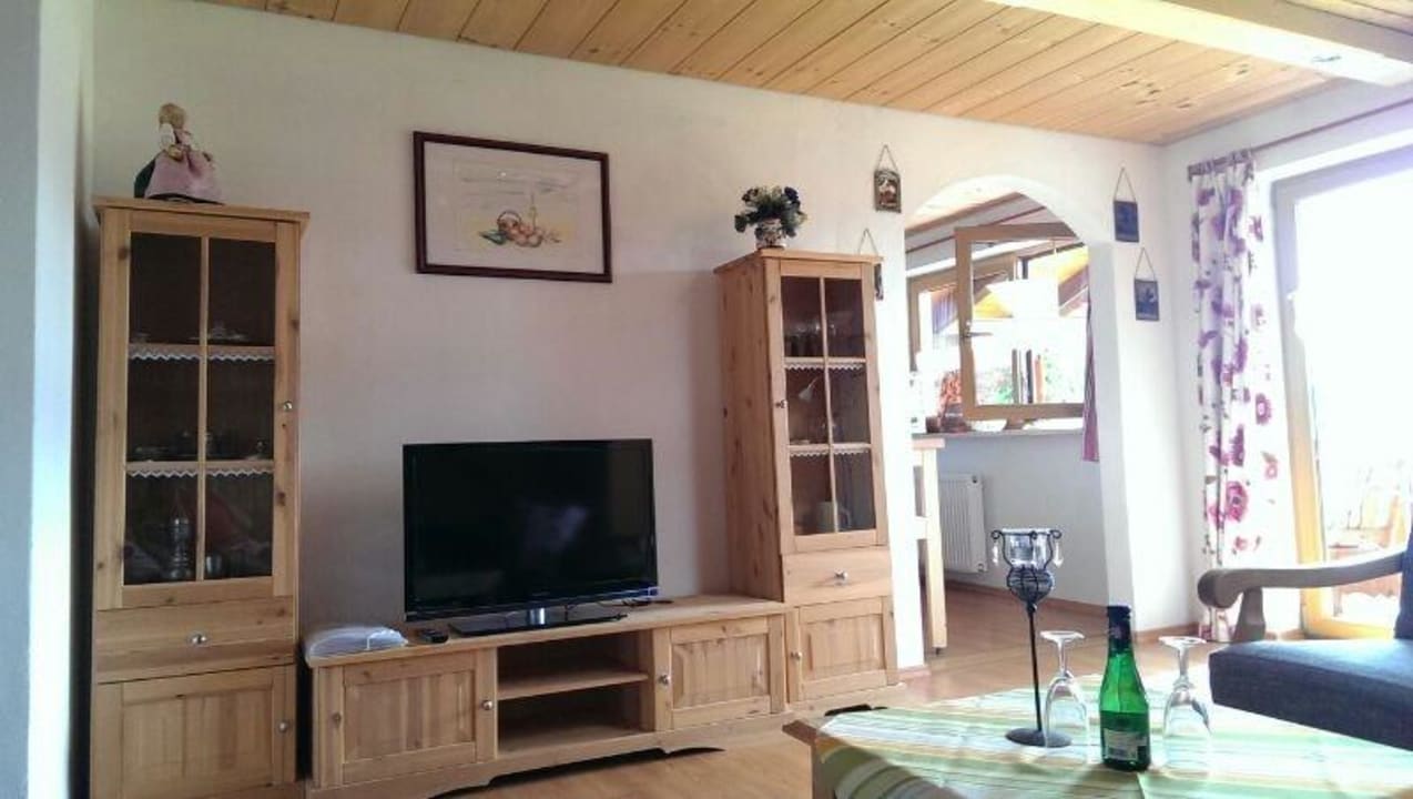 Wohnzimmer mit modernen und gemütlichen Möbeln Pension Naglerlehen