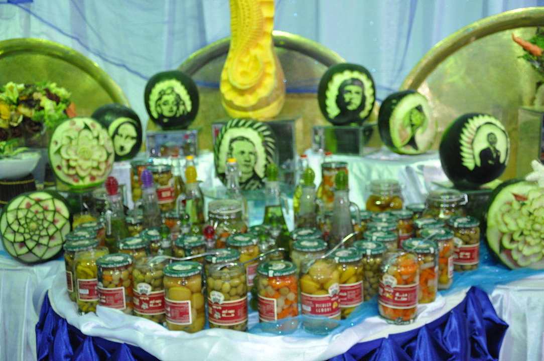 Weihnachtsbuffet Pickalbatros Alf Leila Wa Leila Resort - Neverland Hurghada