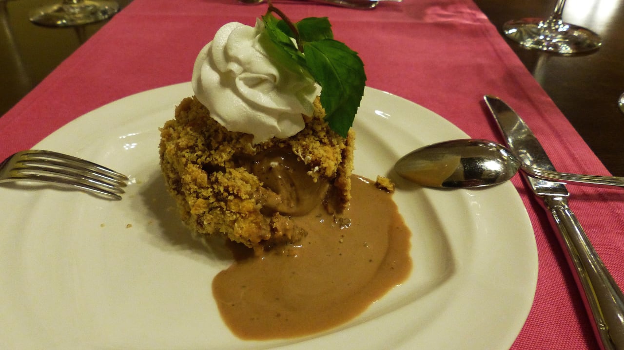 Ein frittiertes Eis beim Mexikaner (Ala-Card)  Sunis Evren Beach Resort Hotel & Spa