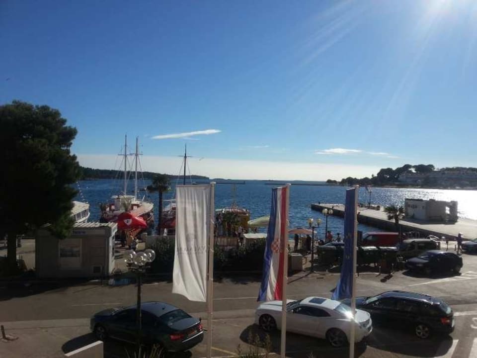 Traumblick vom Balkon Valamar Riviera Hotel & Residence