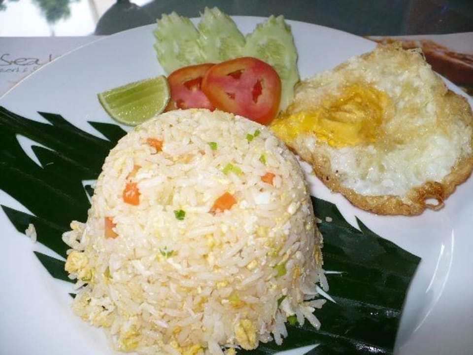 Gebratener Reis mit Krebsfleisch SYLVAN Koh Chang