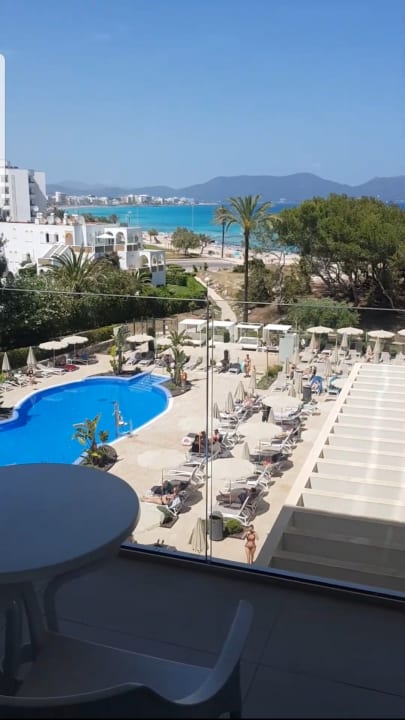 Ausblick Hipotels Bahía Cala Millor