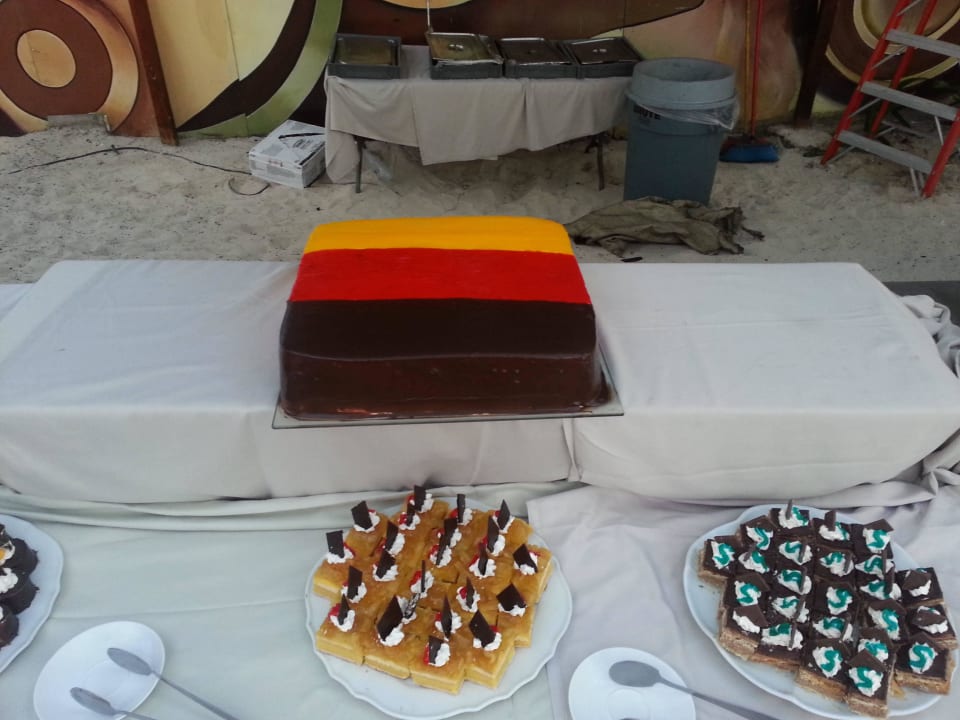Kuchen vom Gruppenabend Grand Palladium Select Bávaro Resort & Spa