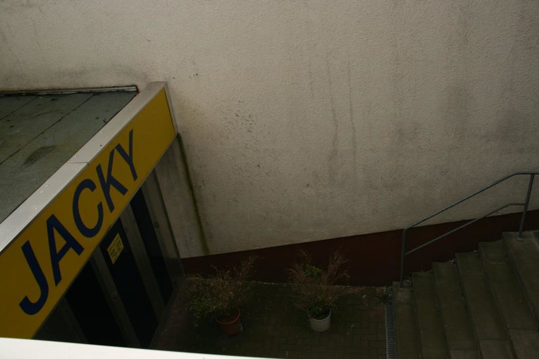 Blick aus dem Fenster Pension am Schloss