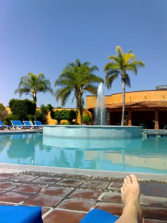 Pool in der Woche Hotel Mision Juriquilla