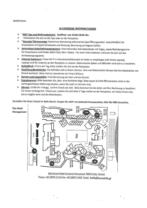 Sonstiges Bella Beach Hotel