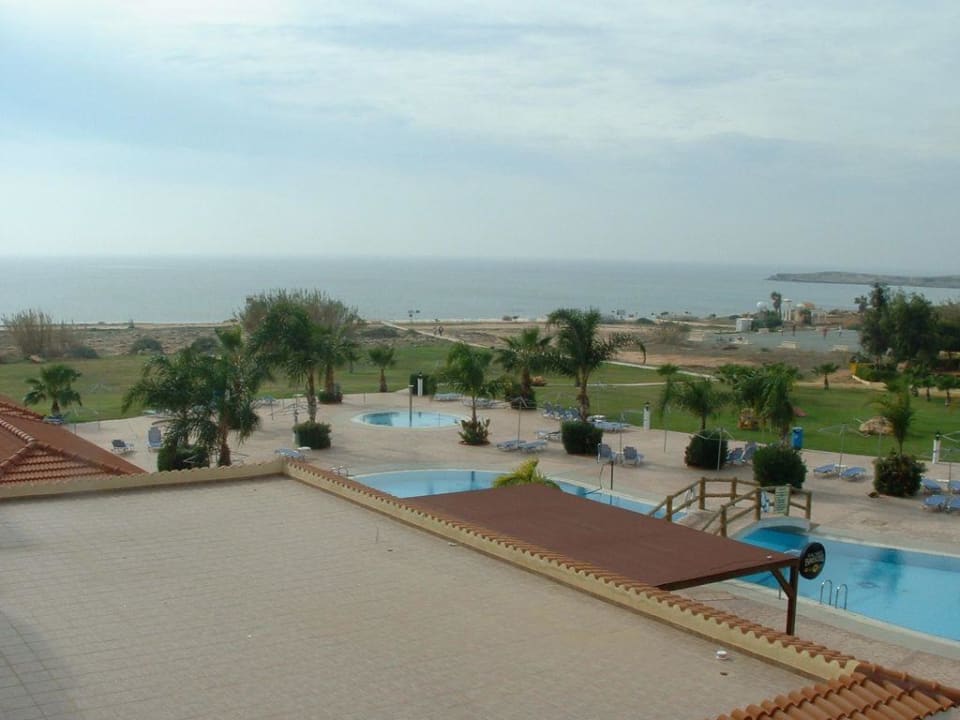 Aussicht von der Terrasse Nelia Sea Breeze