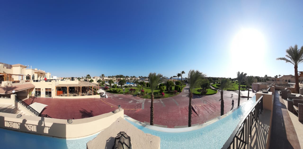 Ausblick Cleopatra Luxury Resort Makadi Bay