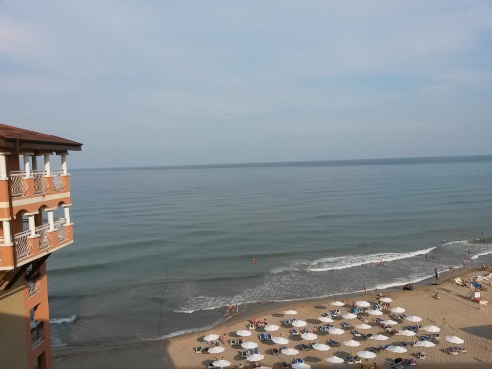 Ausblick aus unserem Zimmer Sol Luna Bay