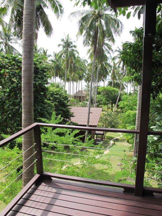 Blick vom Balkon The Haad Tien Beach Resort