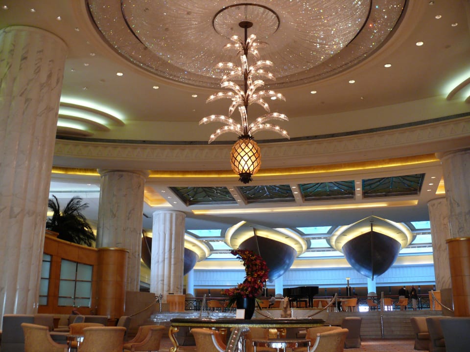 Wunderschöne Lobby Grand Hyatt Dubai