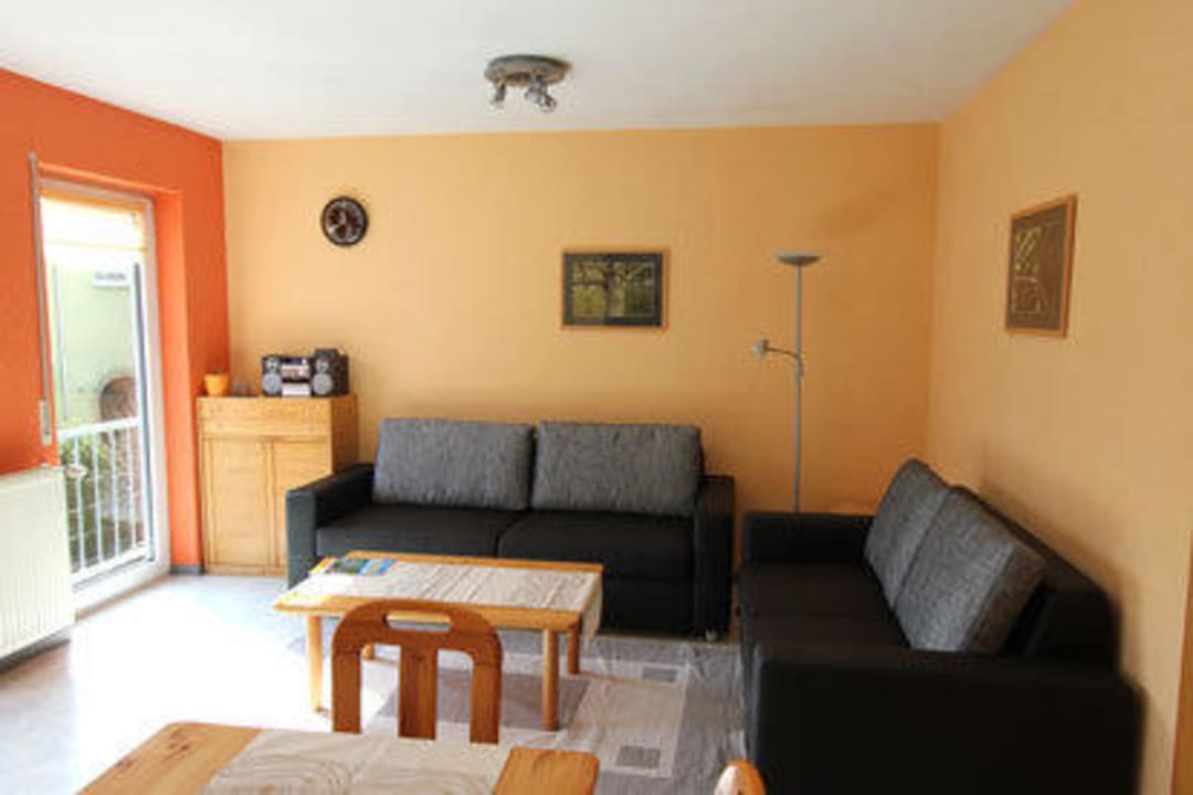 Wohnraum Wohnung 1 Ferienwohnungen Weingut Georg Andre Söhne