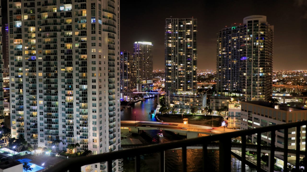 Ausblick Hotel Hyatt Regency Miami