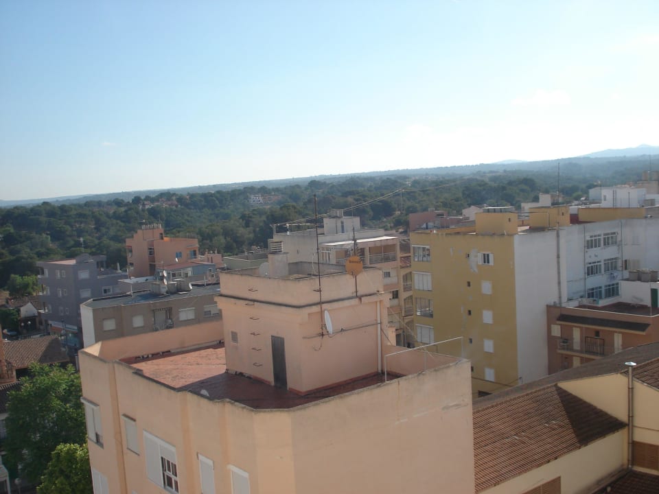 Ausblick aus dem 8.Stock HSM Reina del Mar