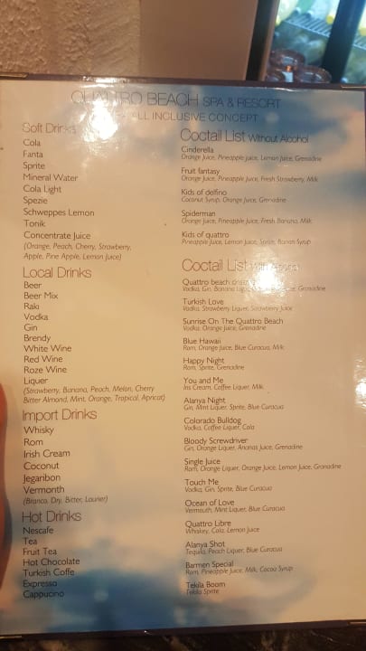 Barkarte Quattro Beach Spa & Resort