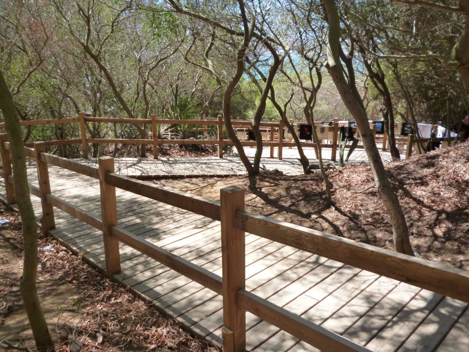 Weg zum Strand Fuerte Conil-Resort