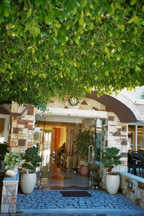 Hoteleingang ananea Kos