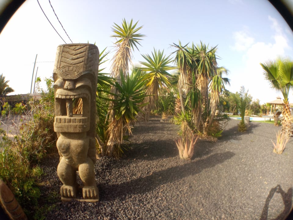Gartenanlage Tiki House