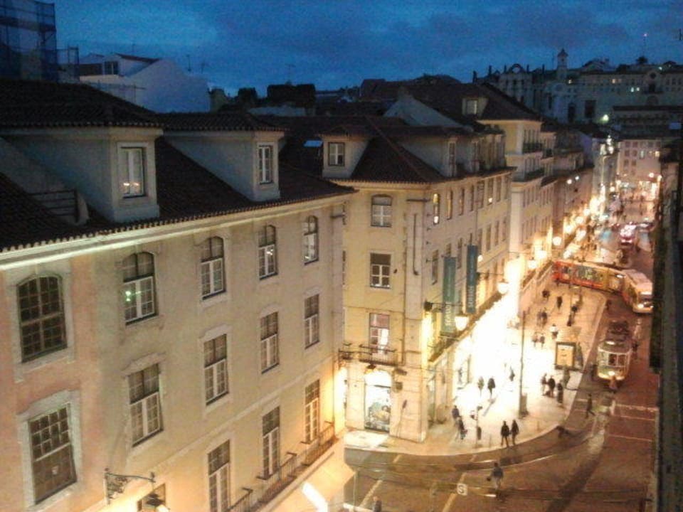Ausblick abends My Story Hotel Tejo
