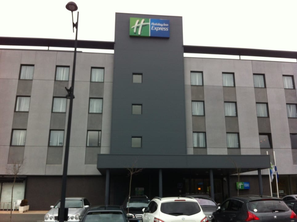 Der Eingang Hotel Holiday Inn Express Bilbao