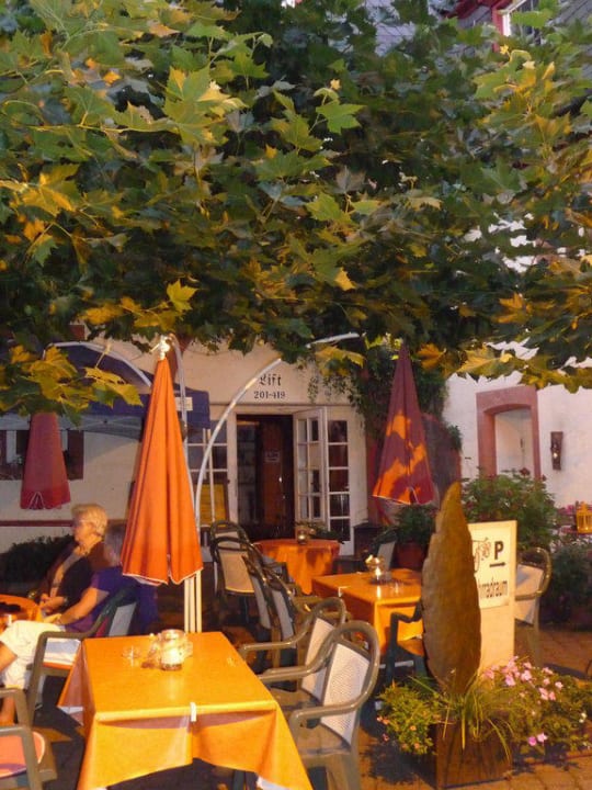 hier schmeckt der Wein besonders gut. Hotel Deutschherrenhof