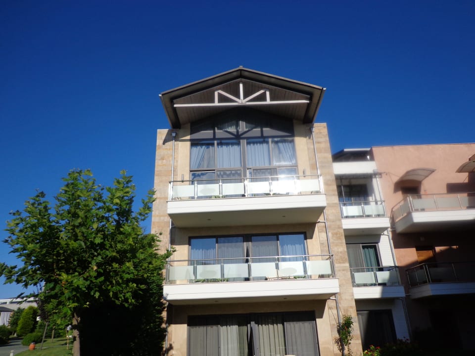 Unser Zimmer, rechts oben Nr. 448 Istion Club & Spa