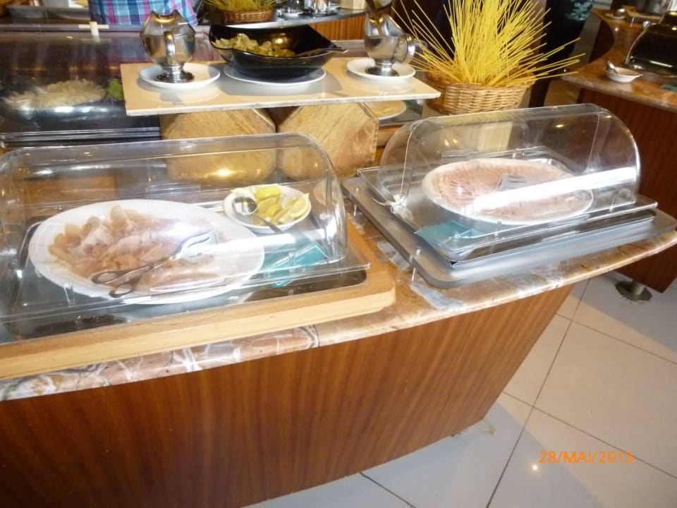 Frühstück: hier Wurst Le Meridien Ile Maurice