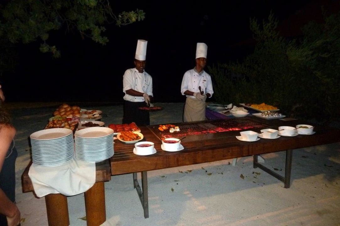 Grill im Hauptrestaurant Diamonds Thudufushi