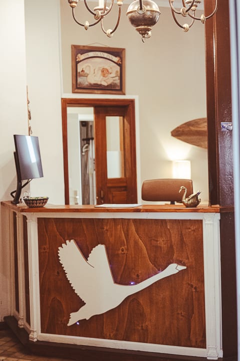 Lobby Hotel Villa Schwanebeck