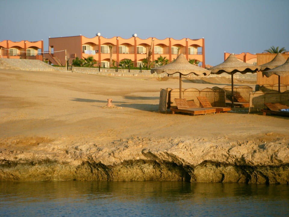 Blick vom Steg  Three Corners Happy Life Beach Resort