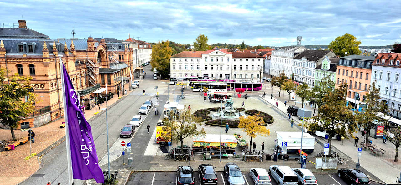 Ausblick IntercityHotel Schwerin