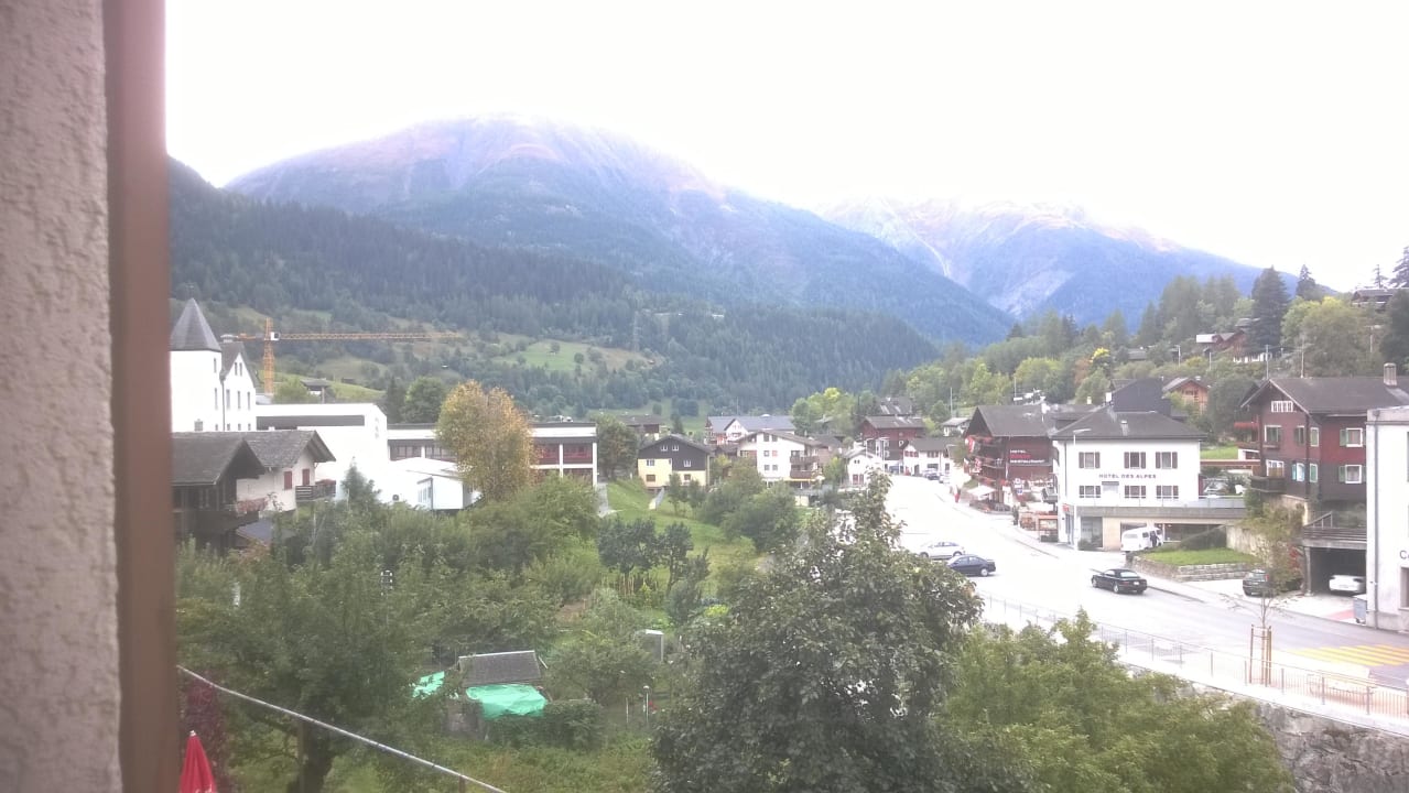 Aussicht  Hotel du Glacier