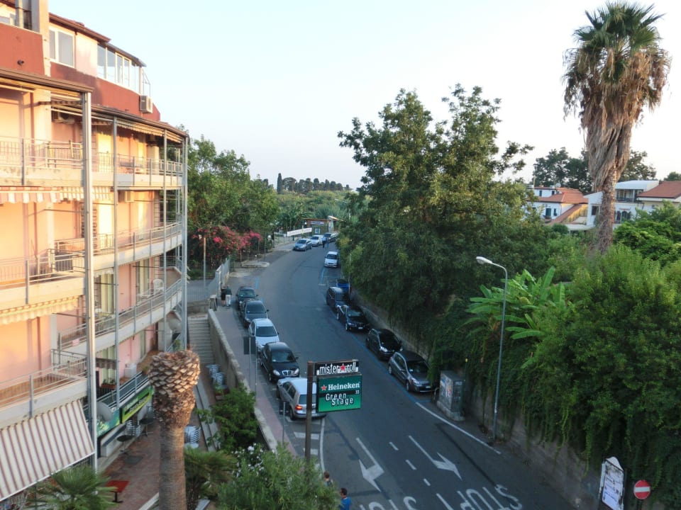 Blick vom Balkon  Hotel Villa Nefele