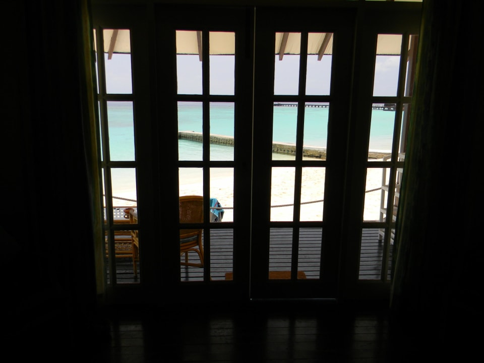 Blick aus Bungalow Adaaran Select Meedhupparu Island Resort - Premium All Inclusive