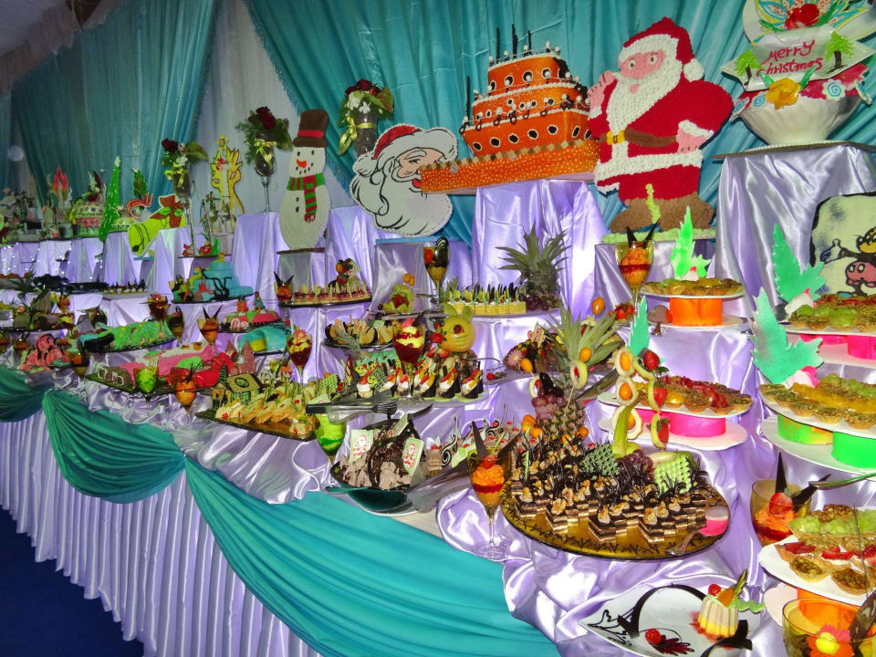 Kleine Ausschnitte vom Weihnachtsbuffet Pickalbatros Dana Beach Resort - Hurghada