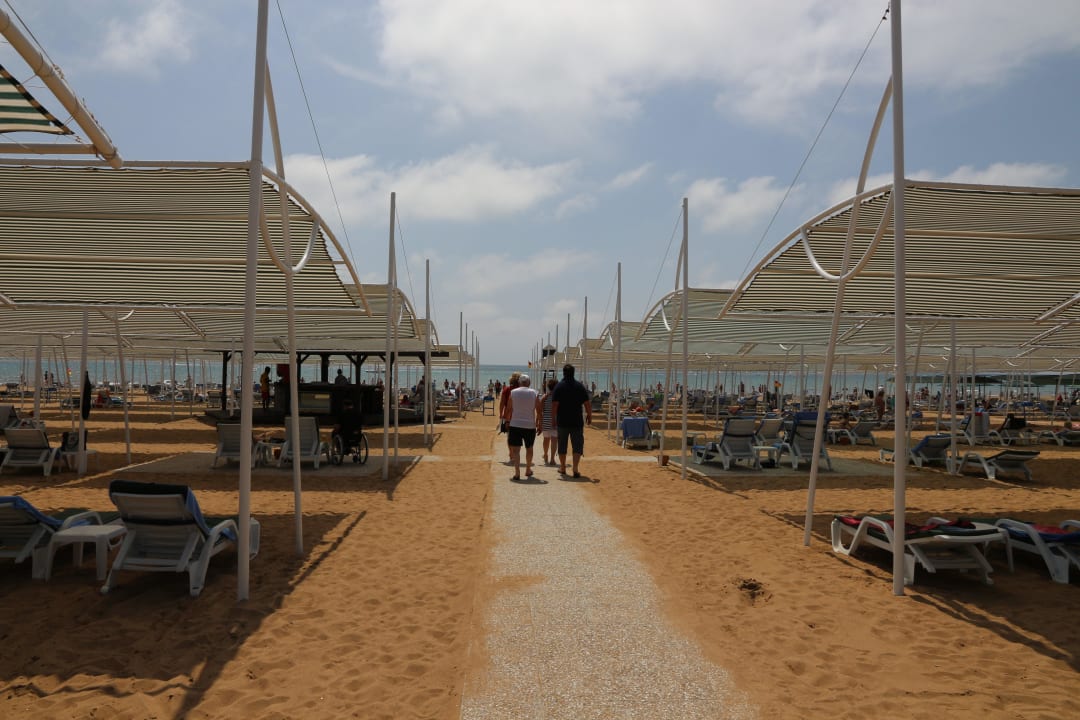 Weg zum Strand Sunis Kumköy Beach Resort Hotel & Spa