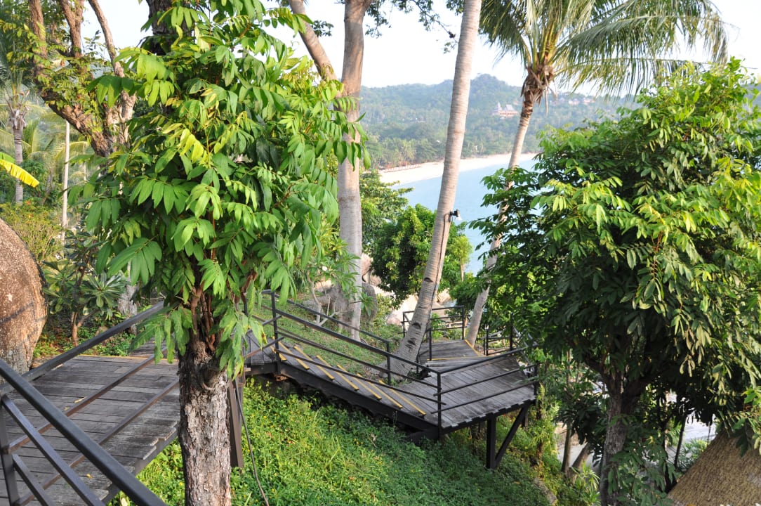 Gartenanlage Panviman Resort Koh Phangan