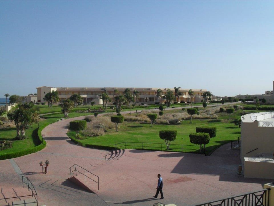 Blick über die Anlage Cleopatra Luxury Resort Makadi Bay