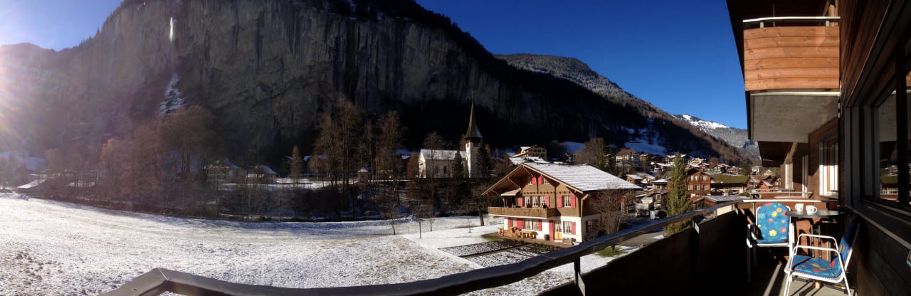 Außenansicht Lauterbrunnen Apartment EyHus 5