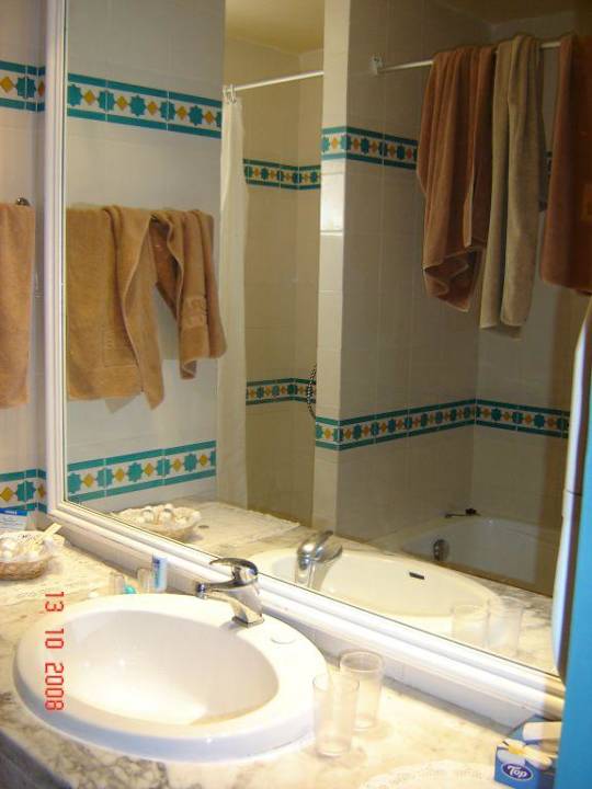 Bad im K 8 Hotel El Mouradi Djerba Menzel