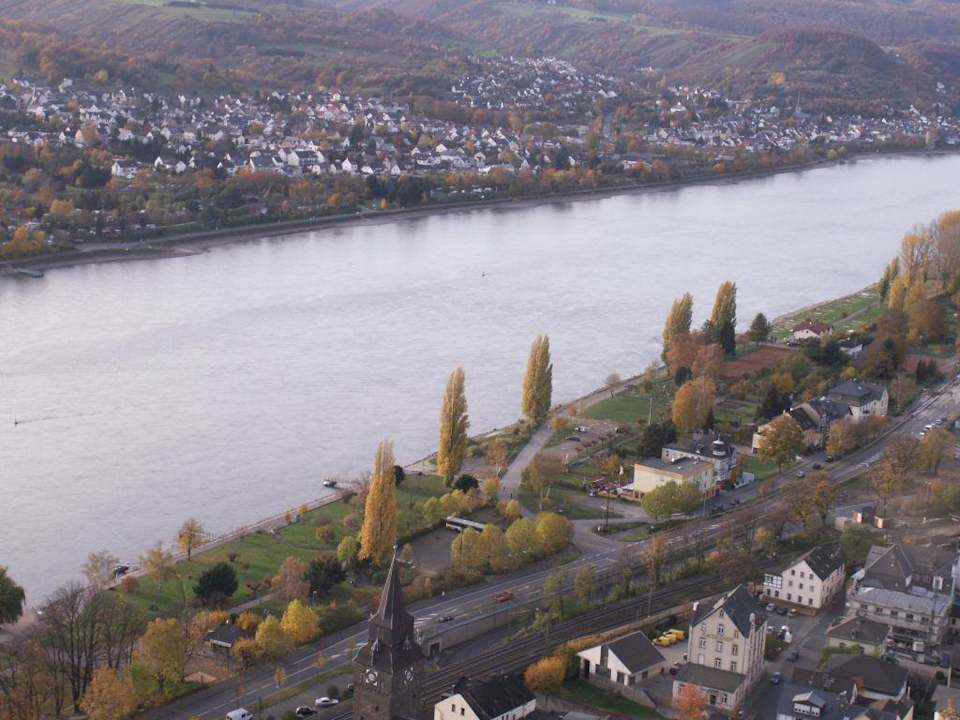 Hotel Ansicht aus der Marksburg Hotel Bellavista