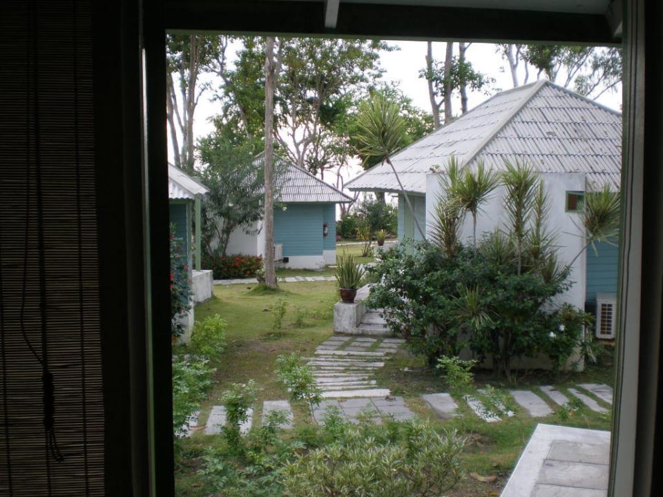 Blick aus dem Bungalow Sai Kaew Beach Resort