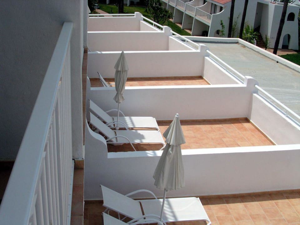 Terrassen der DZ Sunprime Atlantic View