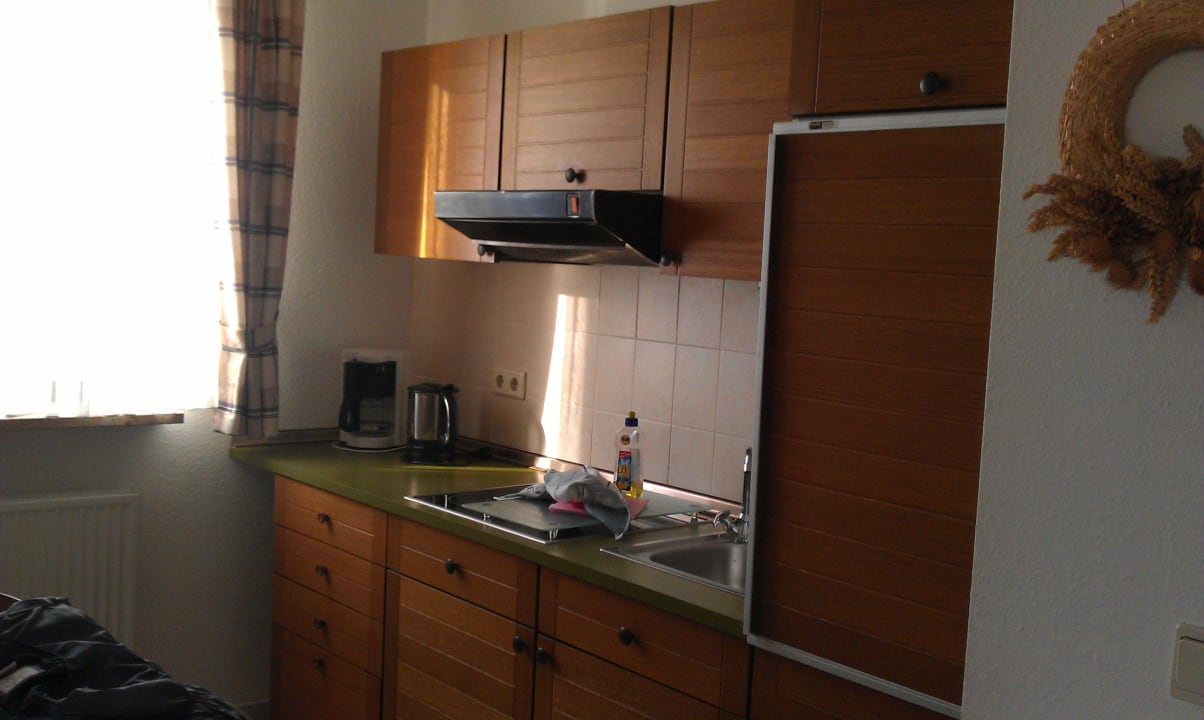 Muffige, alte Küche Strandhotel