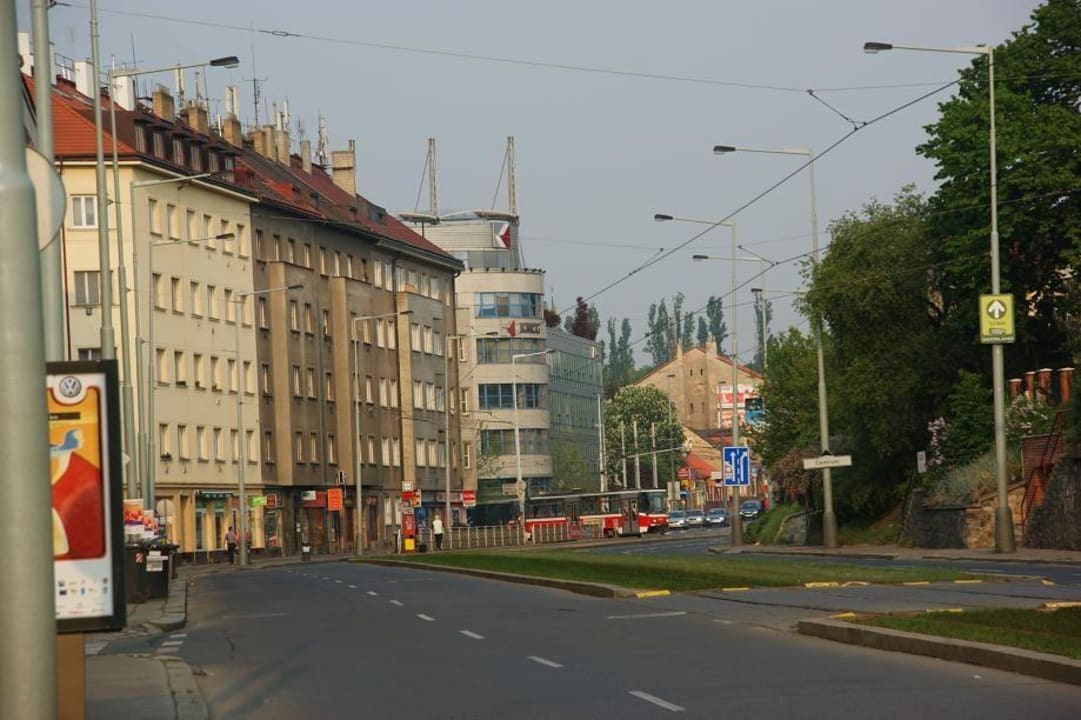 Widok z hotelu Hotel Fortuna City